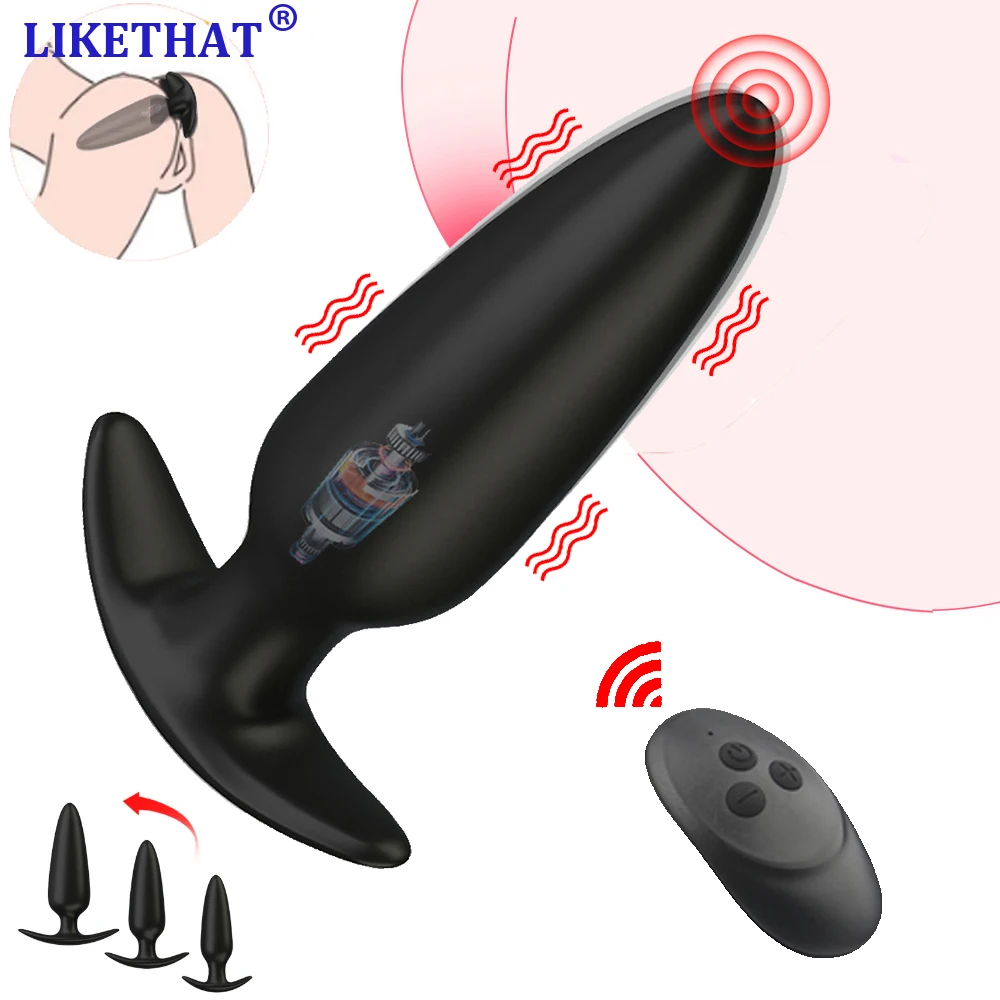 

Butt Plugs Anal Vibrator For Men Prostate Massage Dildo Anal Plug G-spot Stimulator Adult Sex Toys For Men Masturbator Gays Sexy