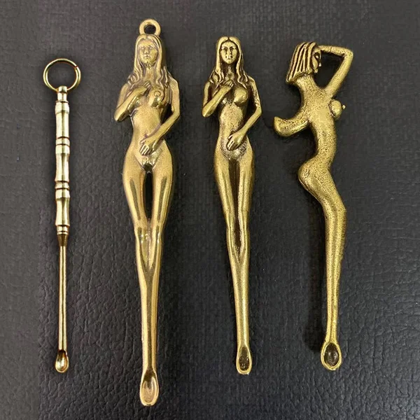 

Латунная искусственная лопата, лекарственная ложка для пули, снайпера, бутылка, инструмент для храпа, брелок для ключей, ушной инструмент дл...