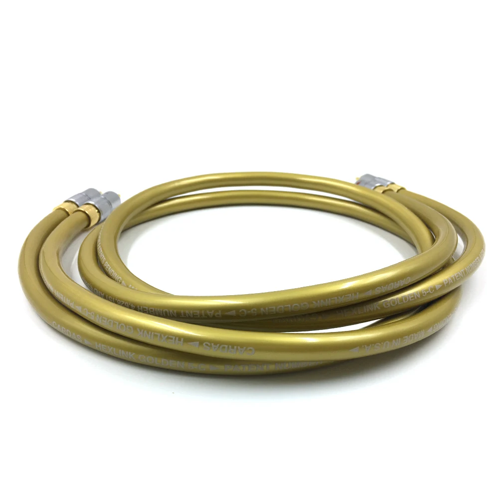 TOP-HiFi пара позолоченных аудиокабелей с разъемом RCA 2RCA соединительный кабель между
