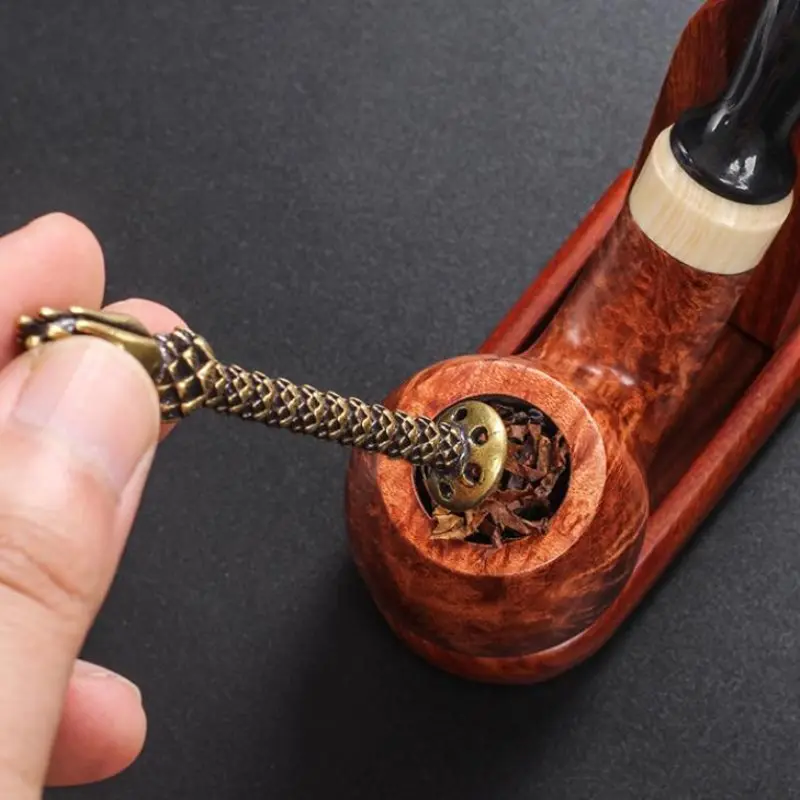 1 шт. латунный пресс для сигарет в стиле ретро | Дом и сад