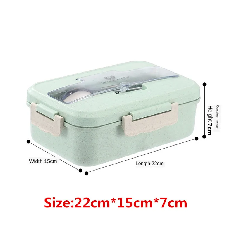 2020 новый японский Ланч бокс Bento контейнер для еды Экологичная Пшеничная солома