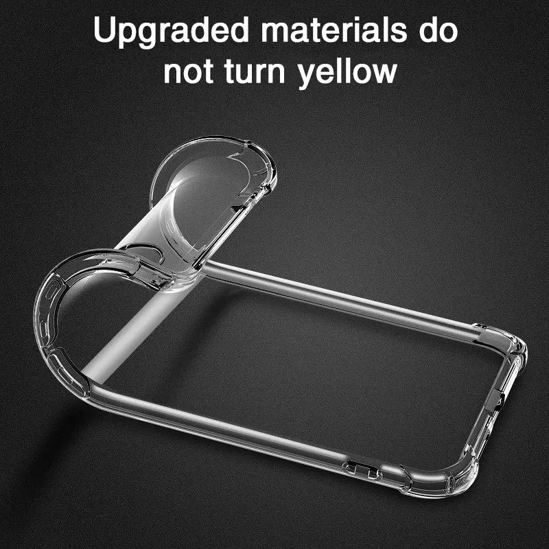 

Shockproof Phone Case For Samsung Galaxy A50 A51 A70 A71 A80 A10 A40 A20 A30 A60 A50S A70S A30S clear Silicone Case Back Cover