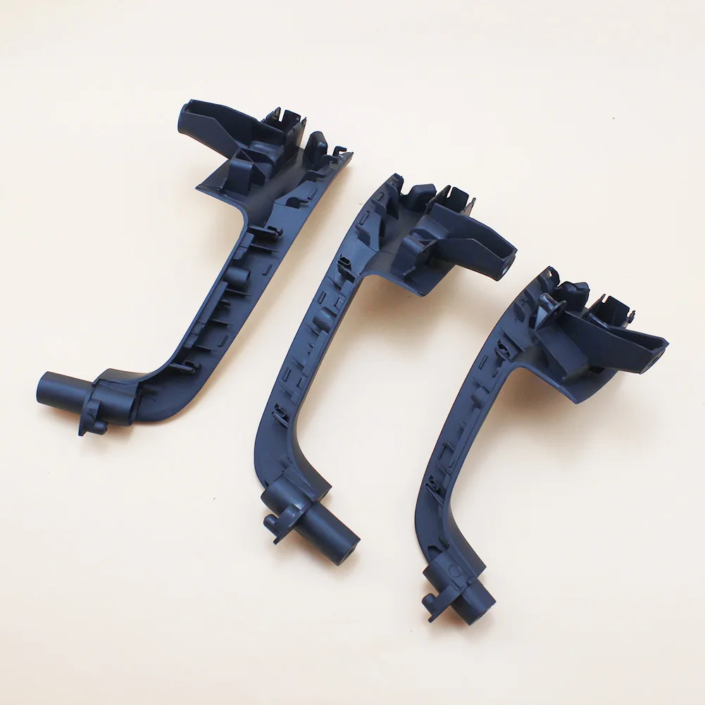 Автомобильный Стайлинг 7 шт./компл. Черная внутренняя дверная ручка накладка