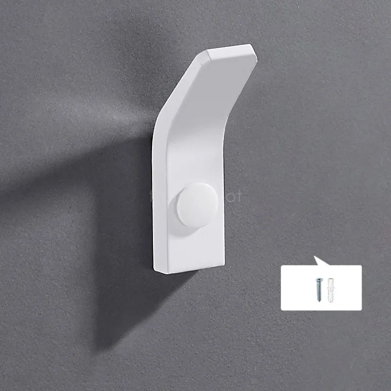 1 шт. креативный домашний алюминиевый крючок для халата водонепроницаемая