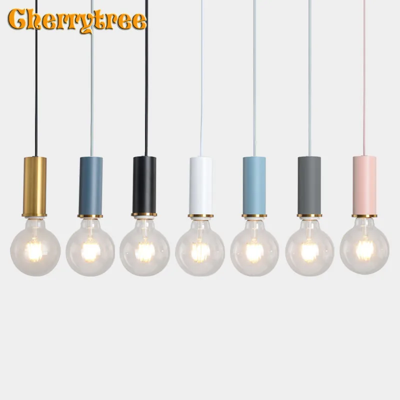 Подвесные светильники веревочная Подвесная лампа лофт промышленный