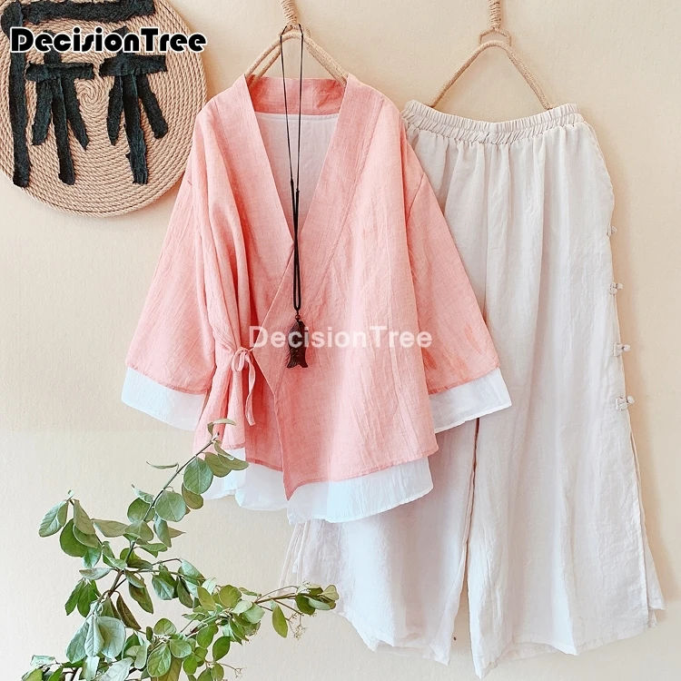 2021 Топы hanfu Топ для женщин Костюм Танг китайский Блузка традиционные