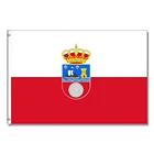 Cantabria флаг Испании баннер 3x5 футов x 90 см баннер 100D полиэстер латунные втулки для помещений и улицы под заказ флаг