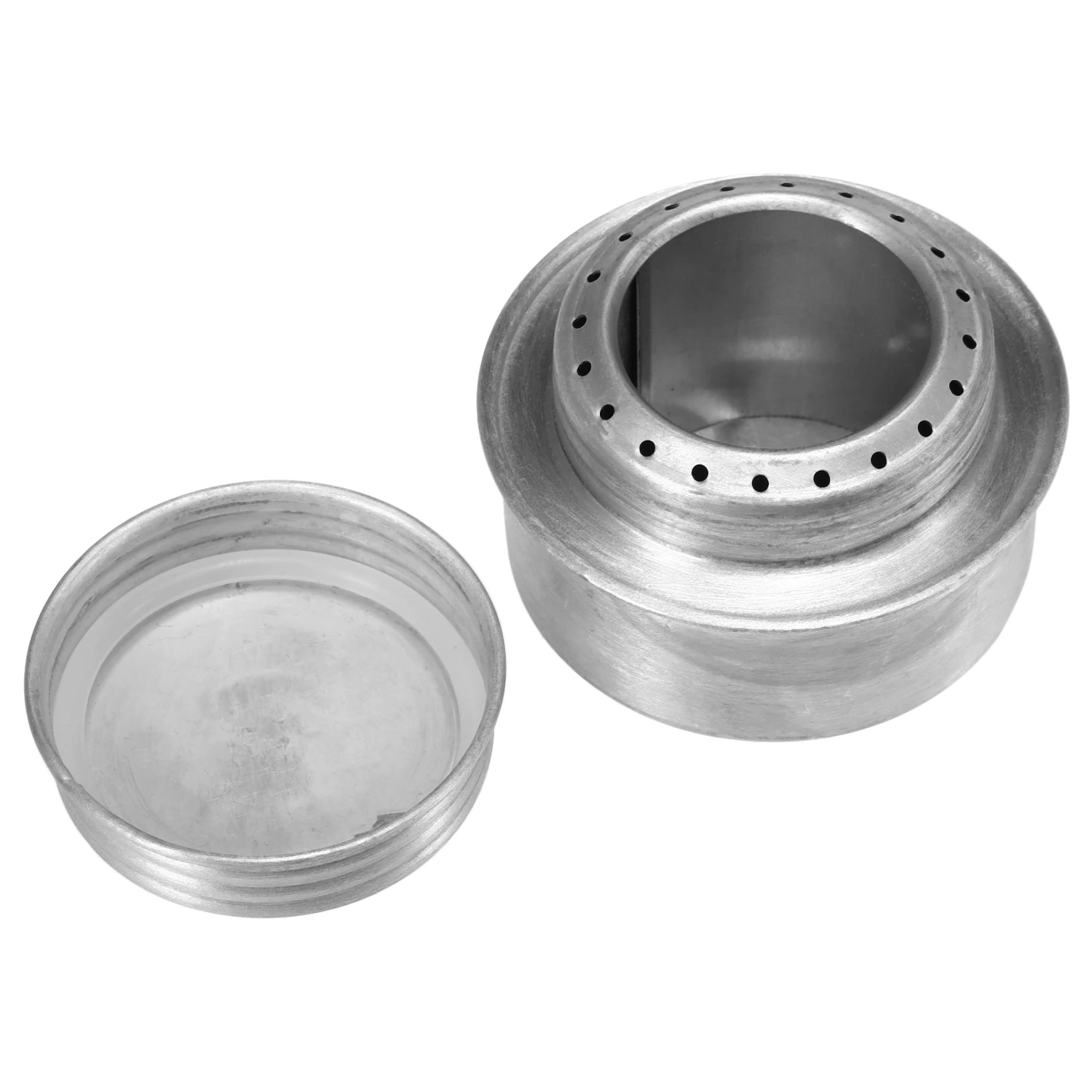 Уличная горелка Lixada для кемпинга спиртовая мини с поперечной подставкой