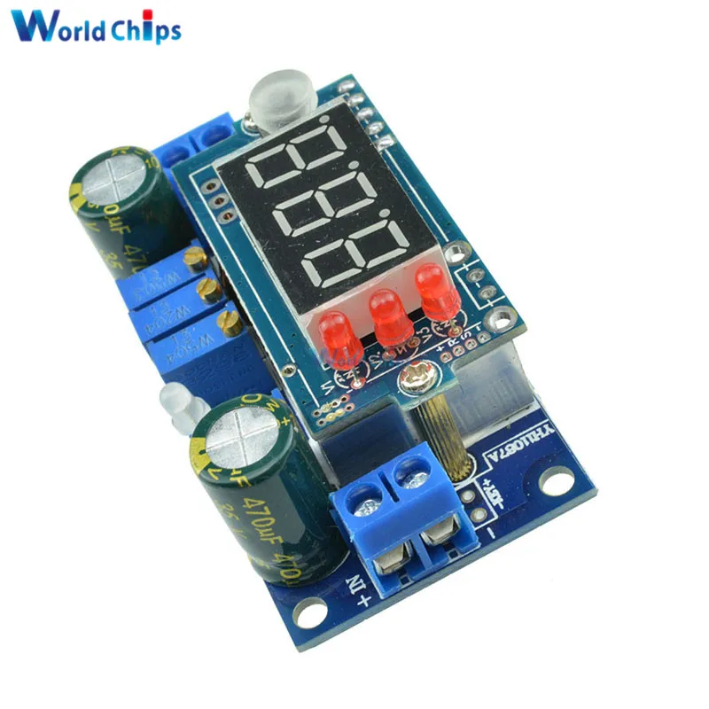 5A MPPT Solar Panel Controller DC Step Down CC/CV Charging Module Display LED Non isolated Buck 6 36V|dc-dc step-down|mppt solarcc cv |