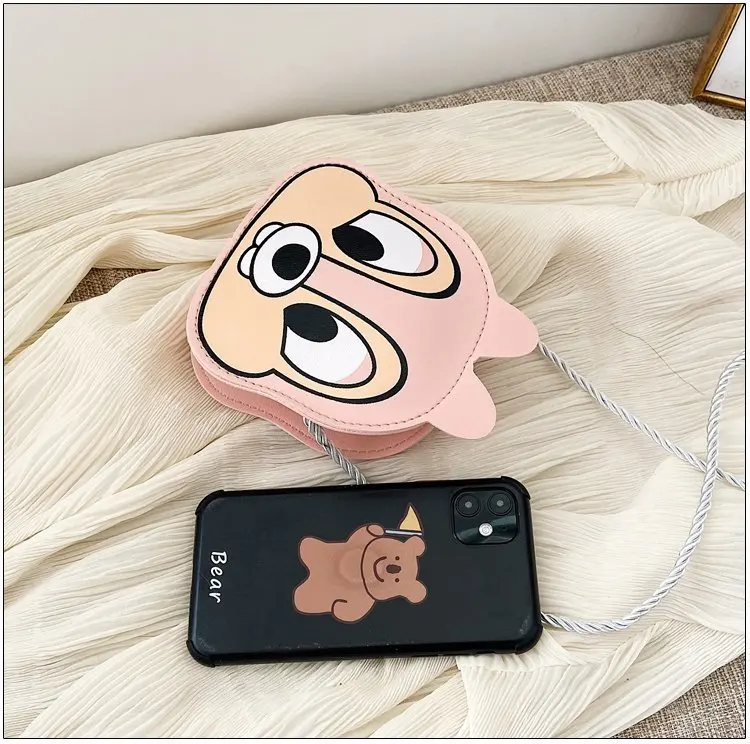 

Disney Mini Zipper Multifunctional Coin Purse Wallet Cute Cartoon Image Children Shoulder Messenger Bag Fashion Casual Girl Pu