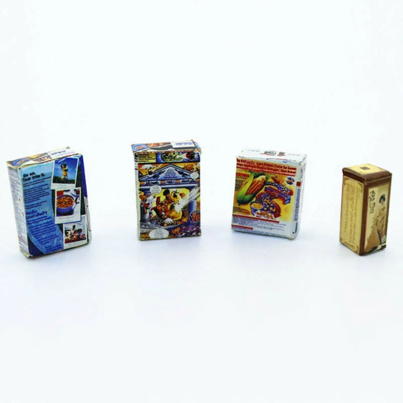 Домашний миниатюрный кукольный домик 1:12 сделай сам с питанием молоком новое и