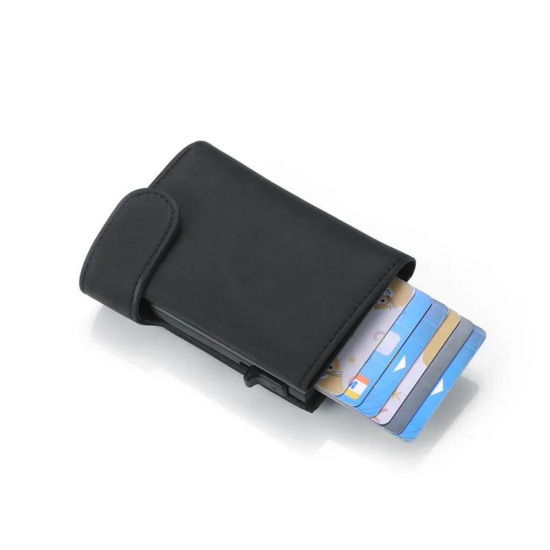 Bisi Goro RFID Противоугонный Мужской умный кошелек с отделением для кредитных карт