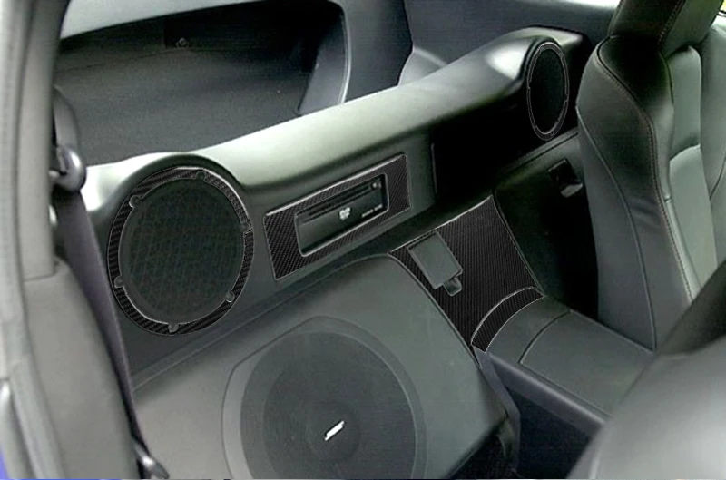 

Hi-end Carbon Fiber Rear Inner Sticker Car Rear Storage Box Decorative Interior Trims For Nissan 350Z
