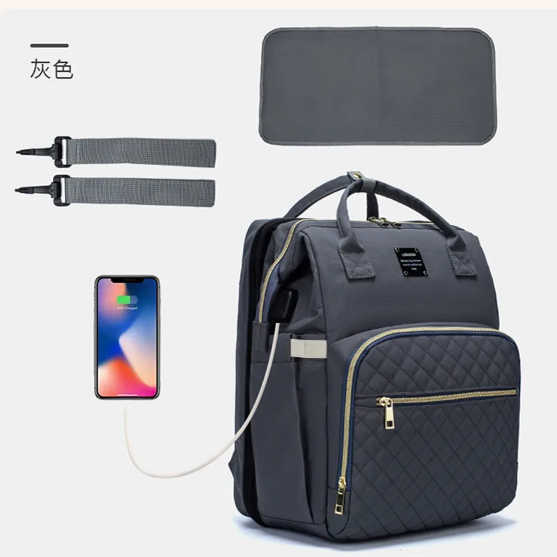 

Mommy Diaper Bags Mother Large Capacity Travel Nappy Backpacks with changing mat Convenient Baby Nursing Portable Bags Backpack