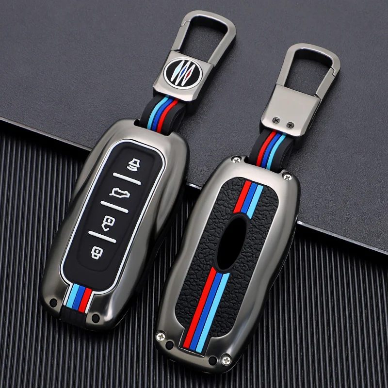 1 силиконовый чехол для автомобильного ключа из цинкового сплава с полной