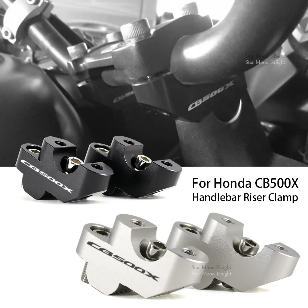 

For Honda CB500X CB 500X CB500 CB 500 X Motorcycle Handlebar Riser Bar Mount Handle Clamp 22MM CB300F CB400F CB500F CB 500F 400F