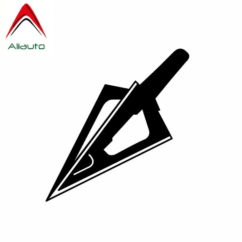 

Aliauto оригинальная искусственная задняя часть, лук, охота, виниловая Защита от УФ-лучей, черная/серебристая, 12 см * 13 см