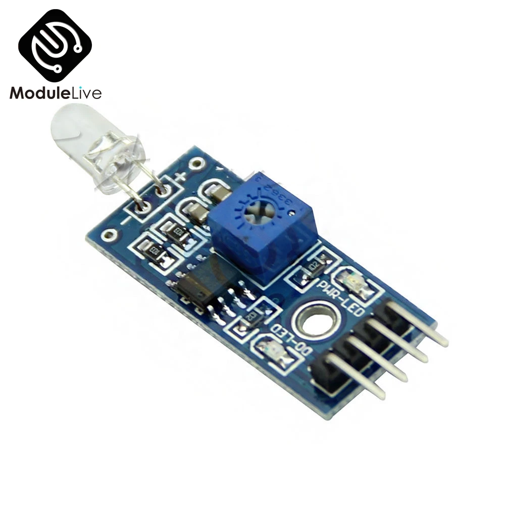 LM393 Модуль датчика света 3 В 5 для Arduino Raspberry pi цифровое переключение на выходе