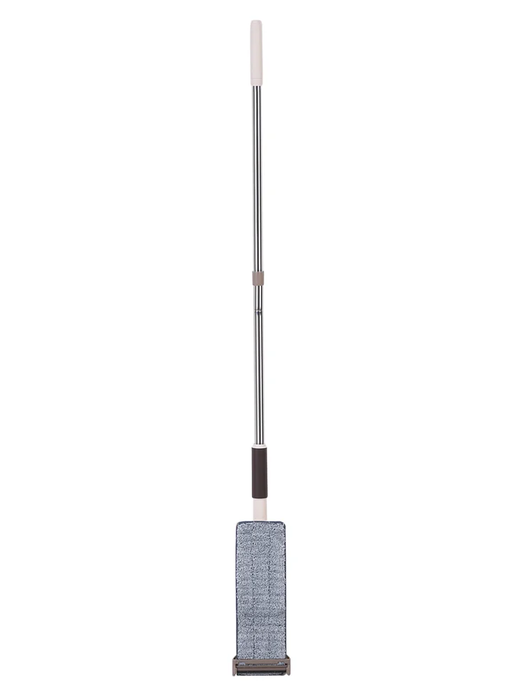 

Scratch-free hand wash large flat mop mop dust mop lazy household wet and dry floor bracket to rotate flat mop