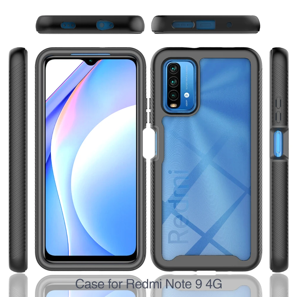 

6 Colors Shockproof Case Skins For Xiaomi Poco M3 = For Redmi 9T, New Fashion Protection Shell Phone Back Cover