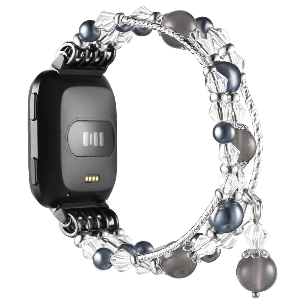 Женский Блестящий Браслет для Fitbit Versa 2 ремешки и наручные Ремешки Lite ремешок