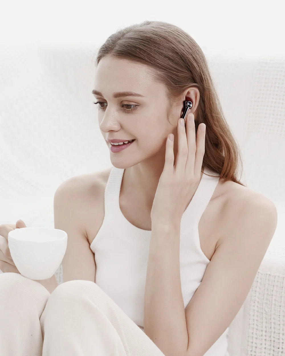BlitzWolf BW-FYE6 наушники-вкладыши TWS bluetooth 5,0 Беспроводной наушники Graphene цифровой Дисплей сенсорный Управление двусторонний вызов наушники гарнитура