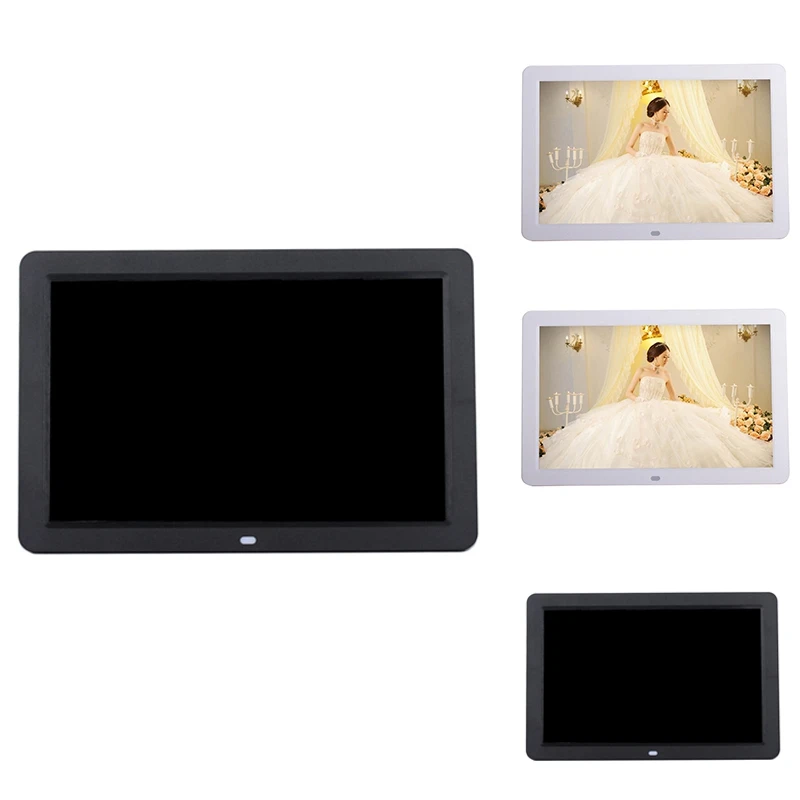 

Digital Picture Frame 12 Inch HD 1280X800 Music Video Player Clock