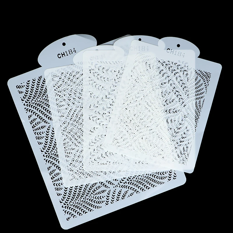 

Printing Template Cake Spray Pattern Silica Gel Mold Powder Sieve Cake Lace Mold