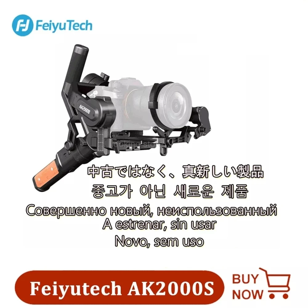 Стабилизатор FeiyuTech AK2000S DSLR 3-осевой камеры складная пластина для Canon Sony Panasonic |