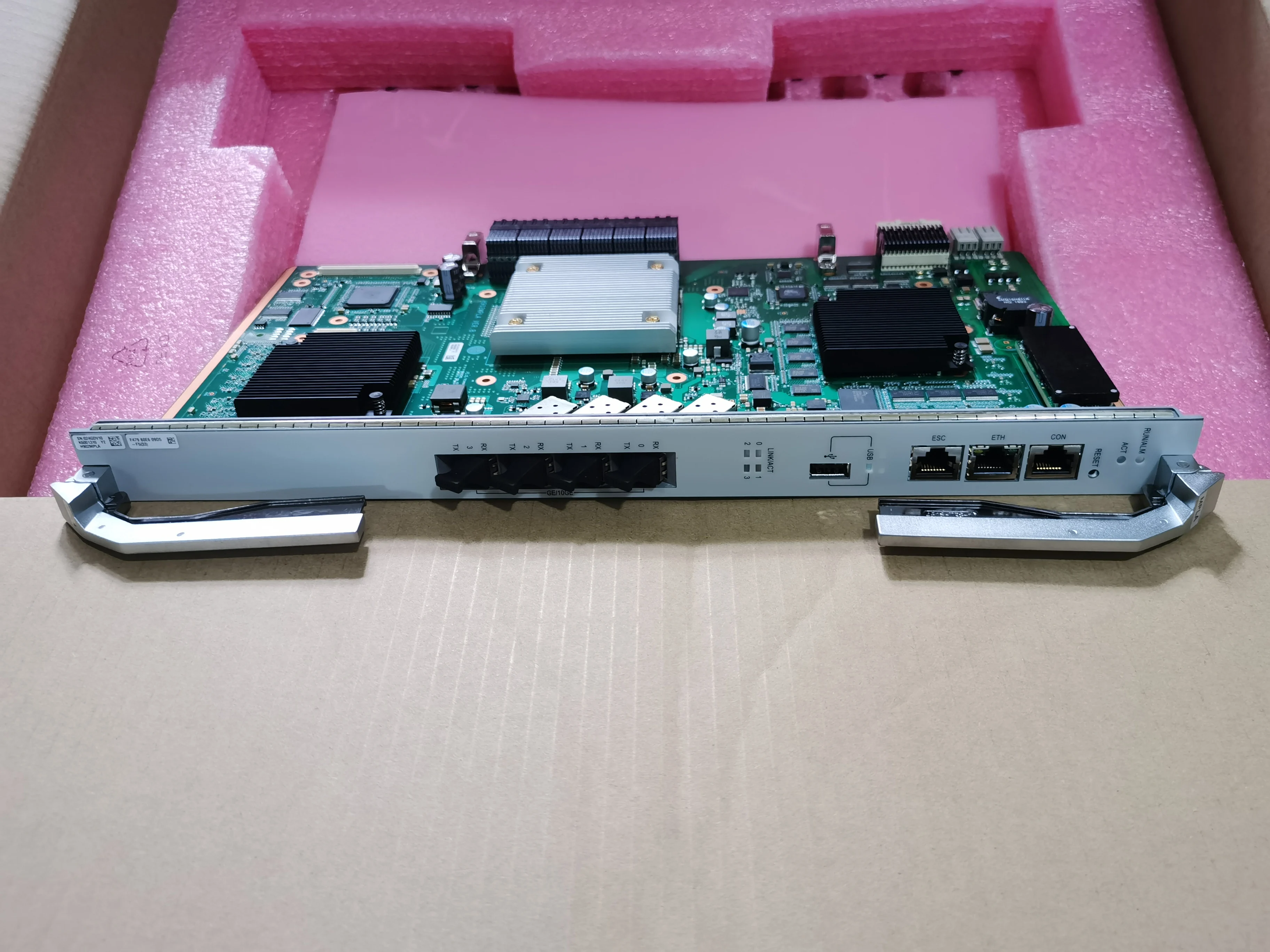 Плата управления для Huawei OLT MA5800 x7 x15 x17 MPLA новый оригинальный huawei 10g оптическая
