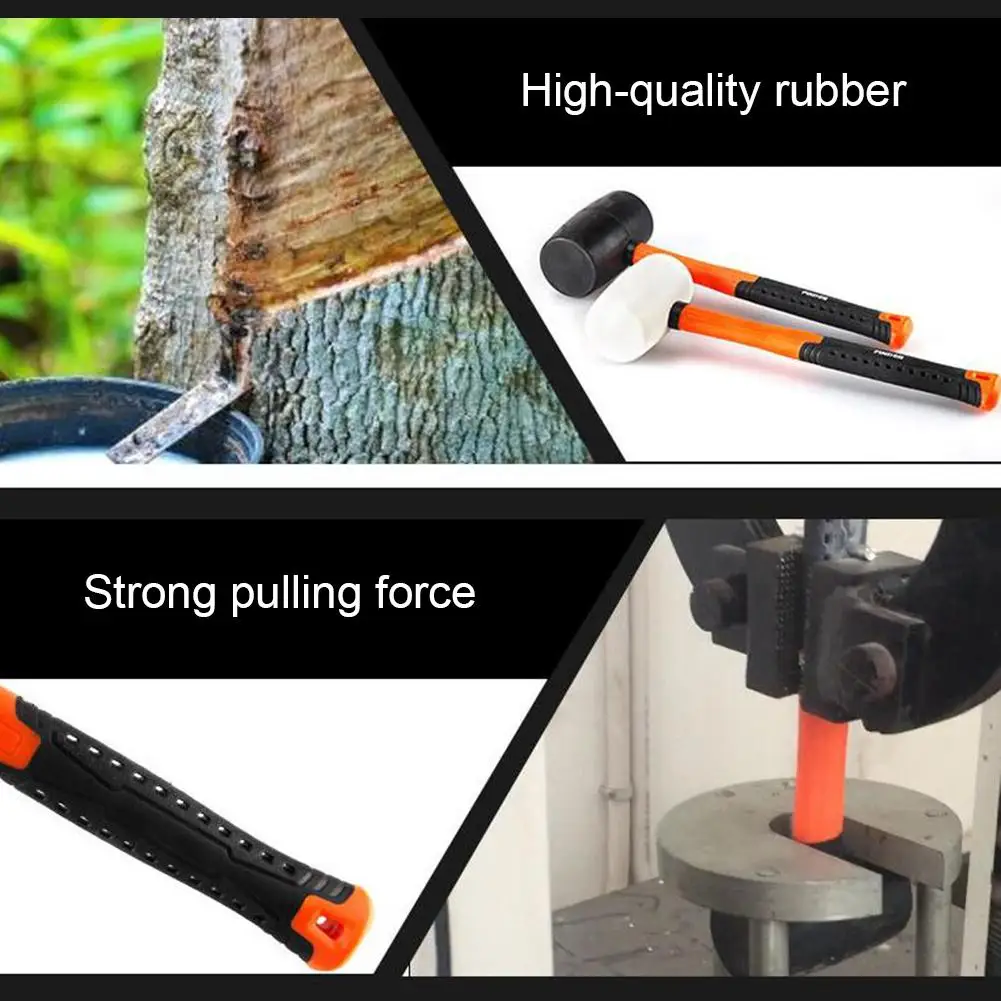 80 унций резиновый Молот износостойких плиточный молоток с круглой головкой и