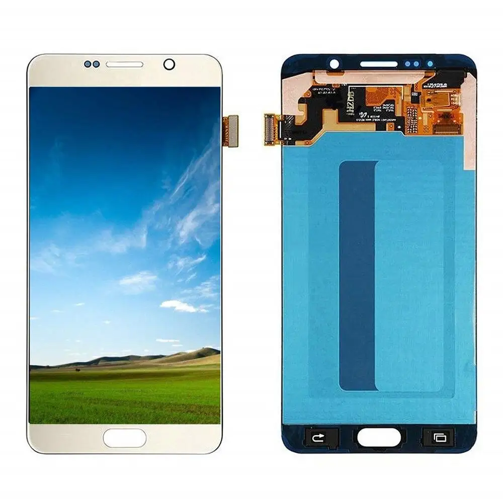 ЖК-дисплей 5 7 дюйма Super OLED с рамкой для SAMSUNG Galaxy Note дигитайзером сенсорного экрана