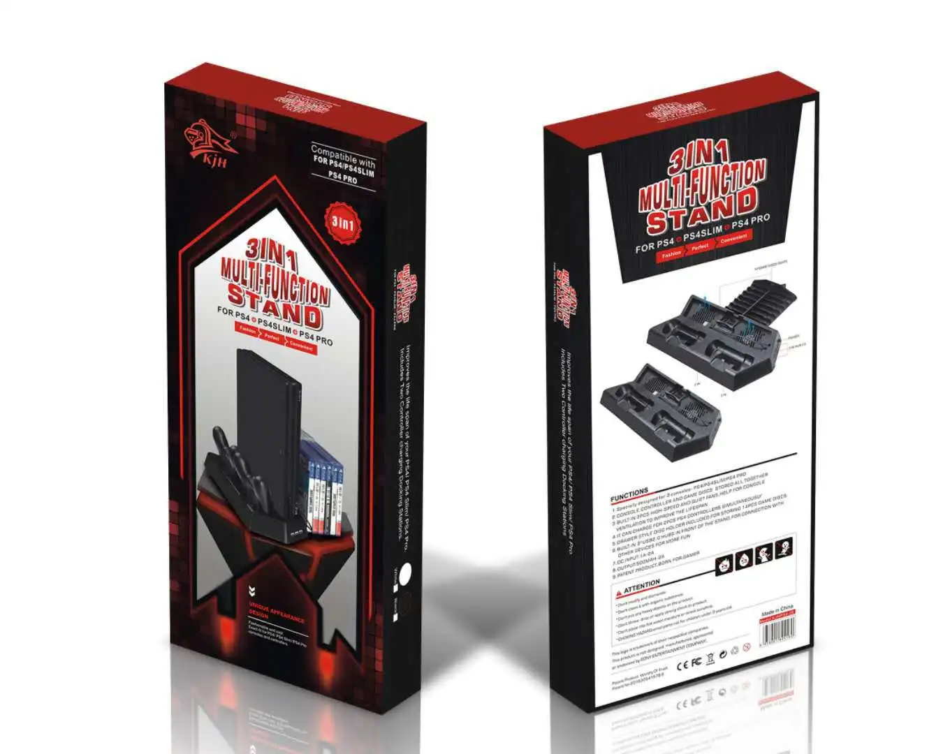 Вертикальная подставка для контроллера PS4/Slim/Pro зарядное устройство 2 зарядная