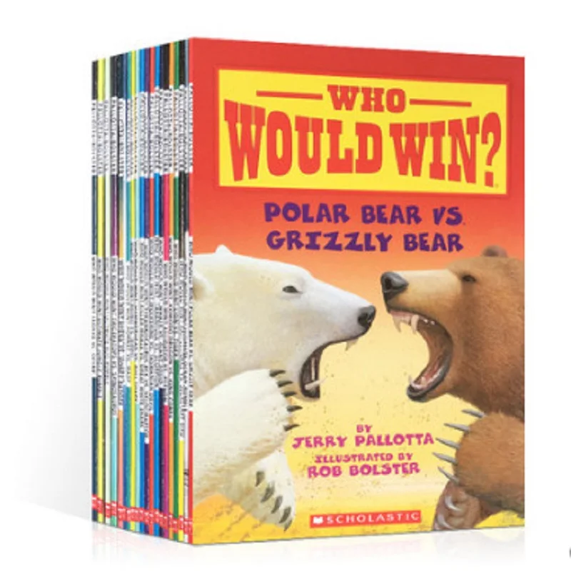 

20 books/Set Scholastic Who Would Win story books children Early Educaction English picture Stories reading Book