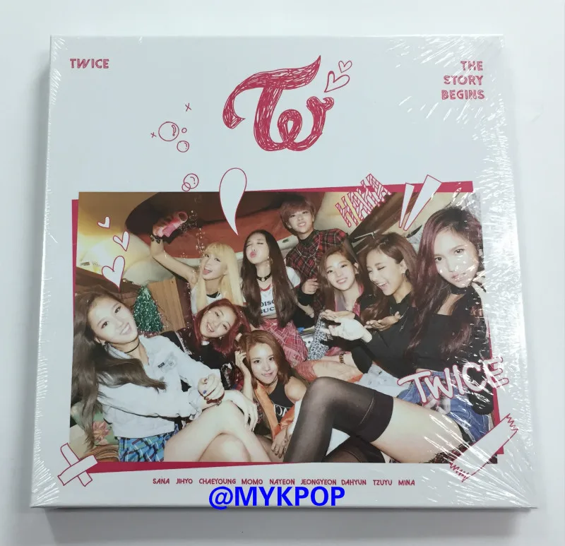 [MYKPOP]~ 100% Официальный Оригинальный ~ дважды мини #1: Сюжет начинается альбом