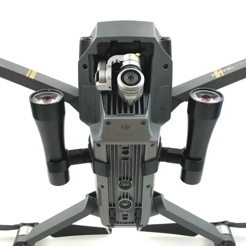 Ночная Светодиодная лампа для DJI Mavic Pro фонарь с фильтром в комплекте
