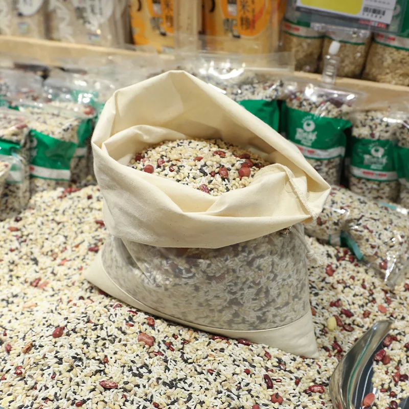 Женская кухонная сумка для хранения многоразовая хлопковые продуктовые сумки на