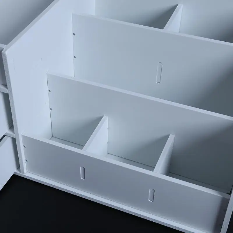 

Makeup Organizer Storage Box Cosmetics Box Lipstick Earring Jewelry Box Case Holder Display Stand Desktop Make Up Tool