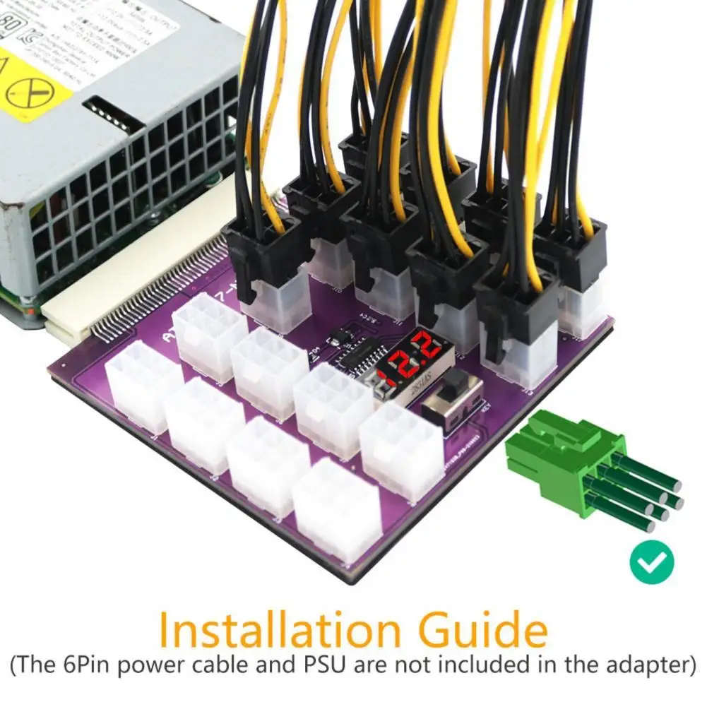 

Плата источника питания, надежный высокопрочный модуль преобразователя источника питания с 98 Pin до 17x6 Pin и длительным сроком службы