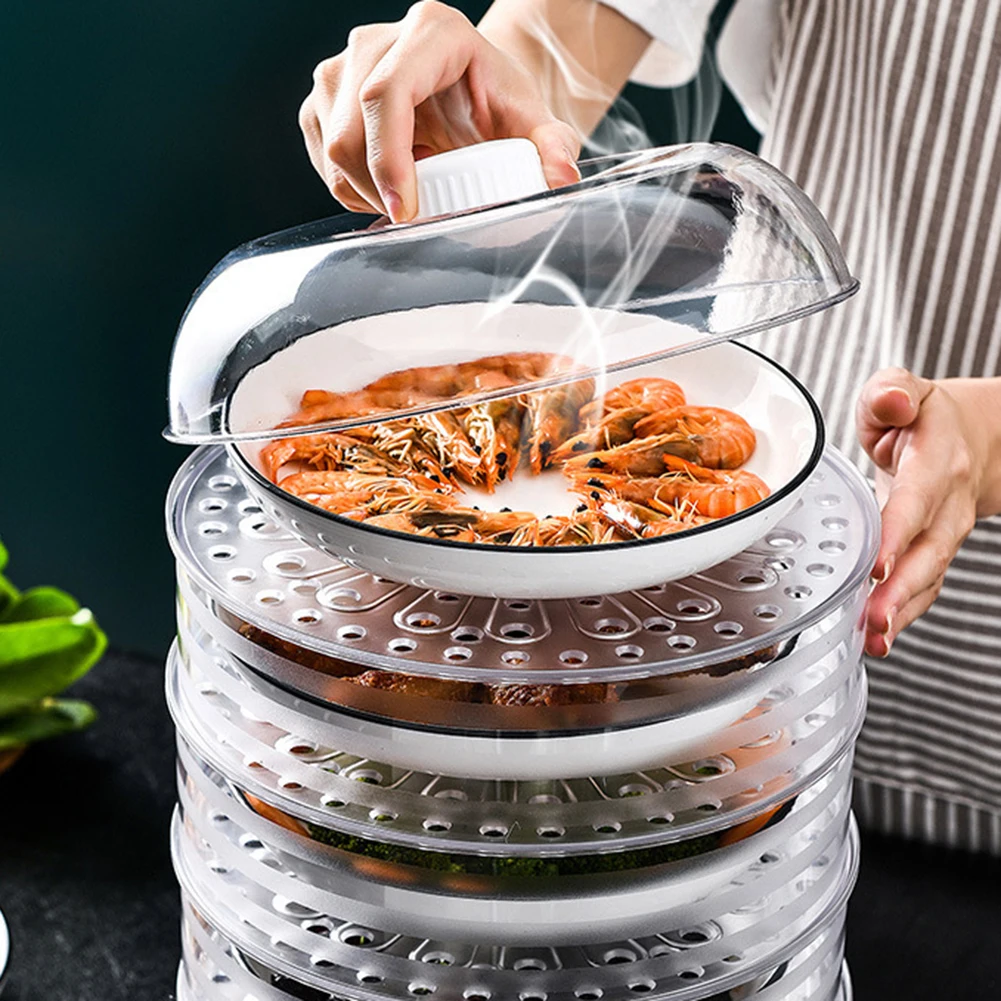 Многослойный резервуар для хранения чая Штабелируемый Коробка еды перекуса