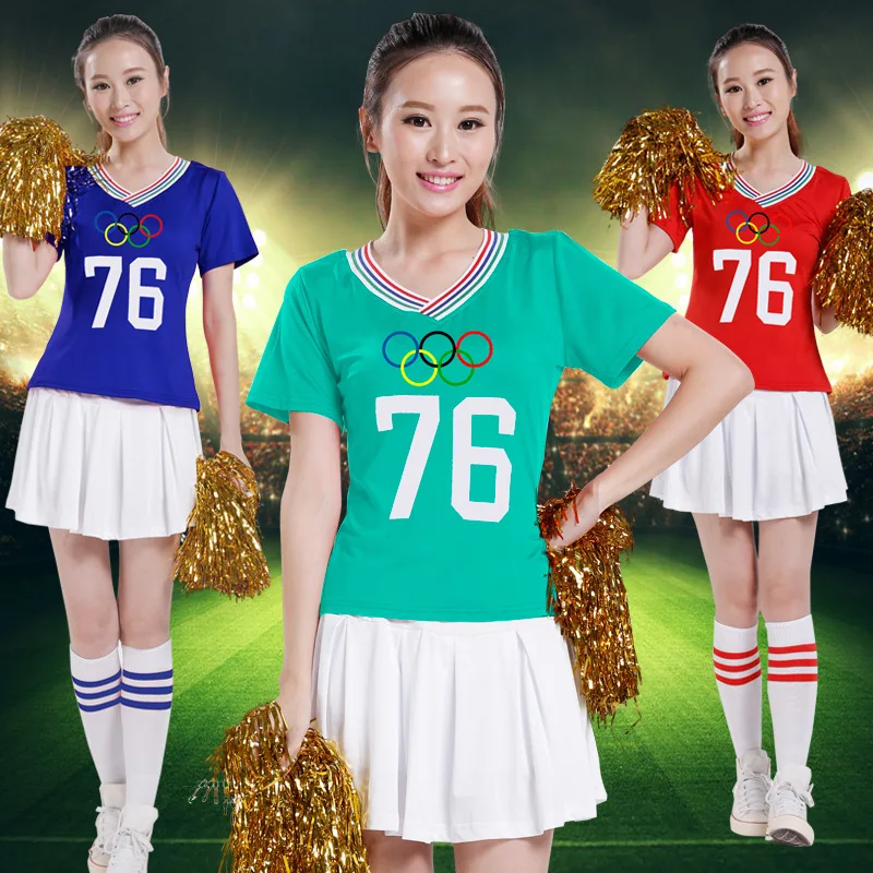 Тренировочный костюм для чарлидеров Arobic Cheer Leader женские тренировочные костюмы