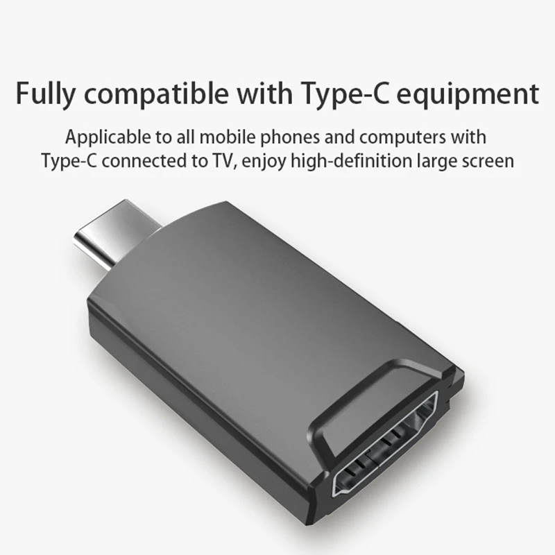 

USB C to HDMI Conversion Connector High-Definition Same Sn Type-C High-Definition Adapter