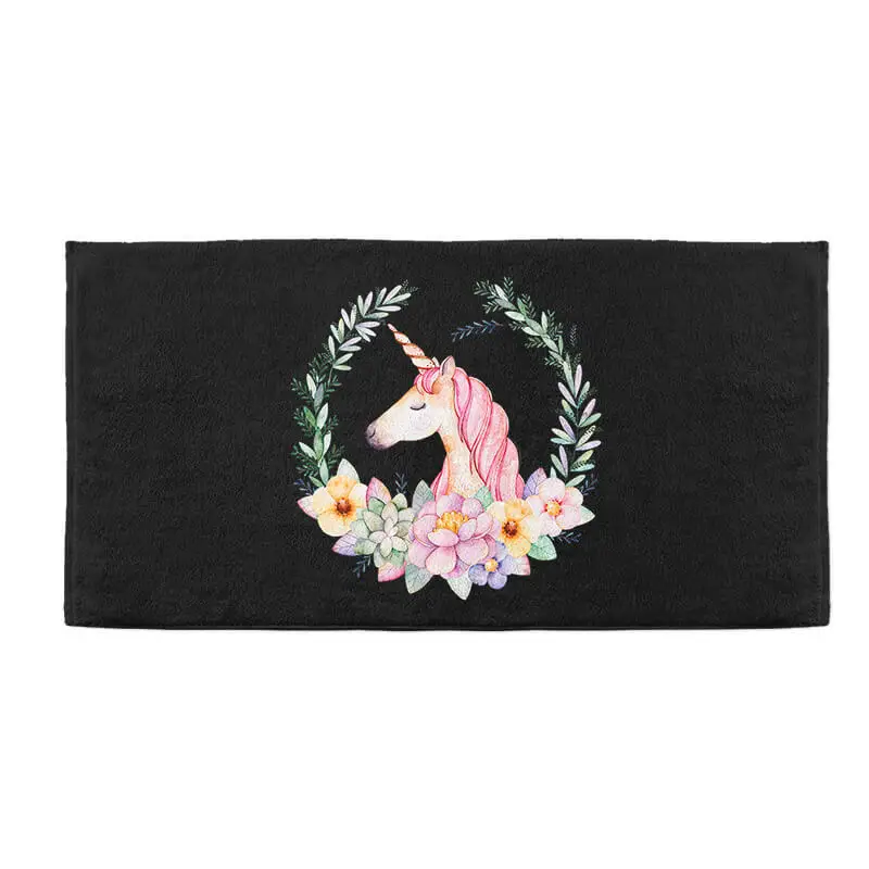 Быстросохнущее пляжное полотенце Единорог Prime из Микрофибры Мягкое Одеяло