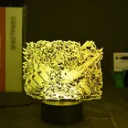 Умный ночник, проектор, 3D светодиодный прикроватные лампы, ночсветильник Лига Легенд, декор для комнаты вечерние, особый подарок для любителей игр аниме