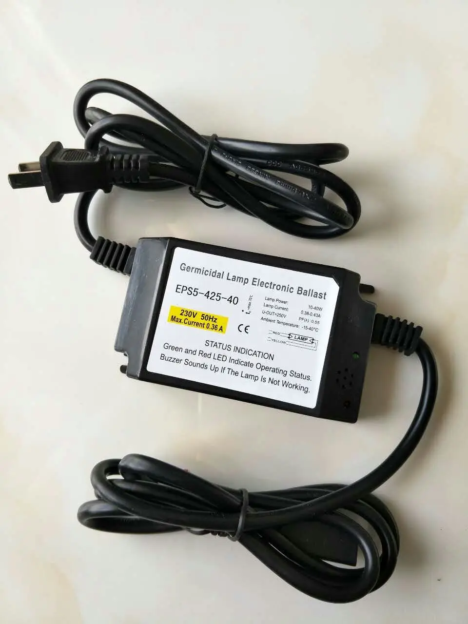 Заменить RW5 425 40 все в одном Универсальный УФ балласт со звуком и светильник