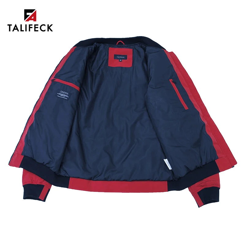 2022 Men Bomber Jacket Spring Men Jacket Autumn Cotton Padded Coat Fashion Jackets Windbreaker Men Coats Hooded Men Clothing