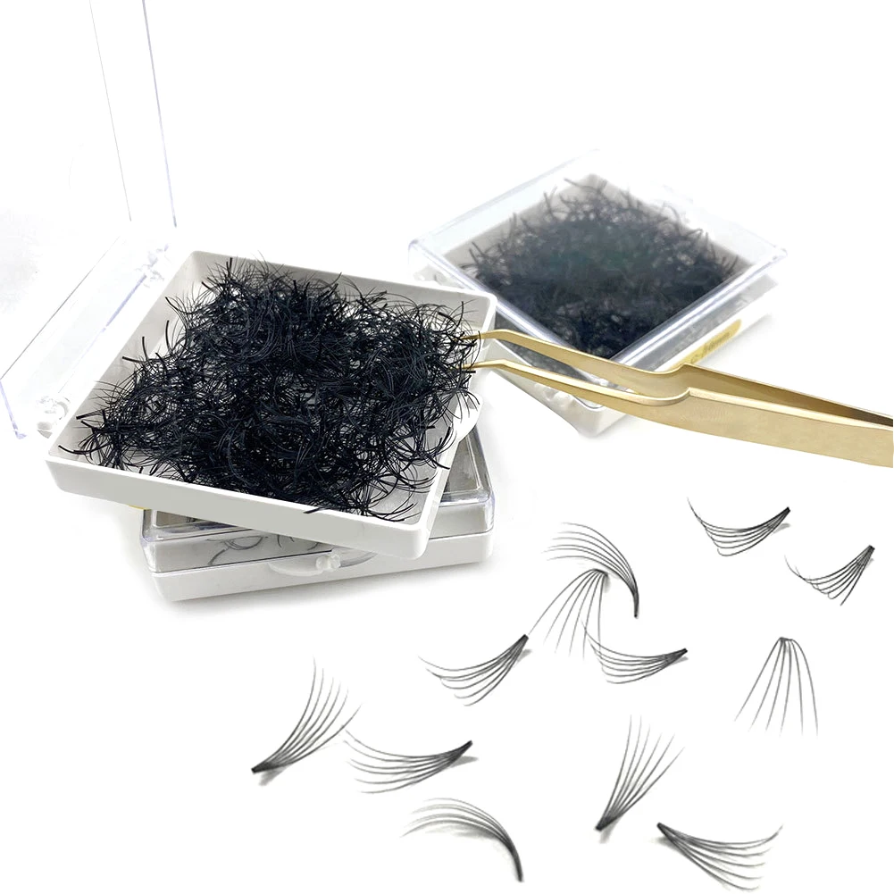 

300Fans Premade Lashes Loose Fans Eyelashes 6D C/D Curl /Thickness 0.07mm Mink Eyelash Extension Russia Volume Lash