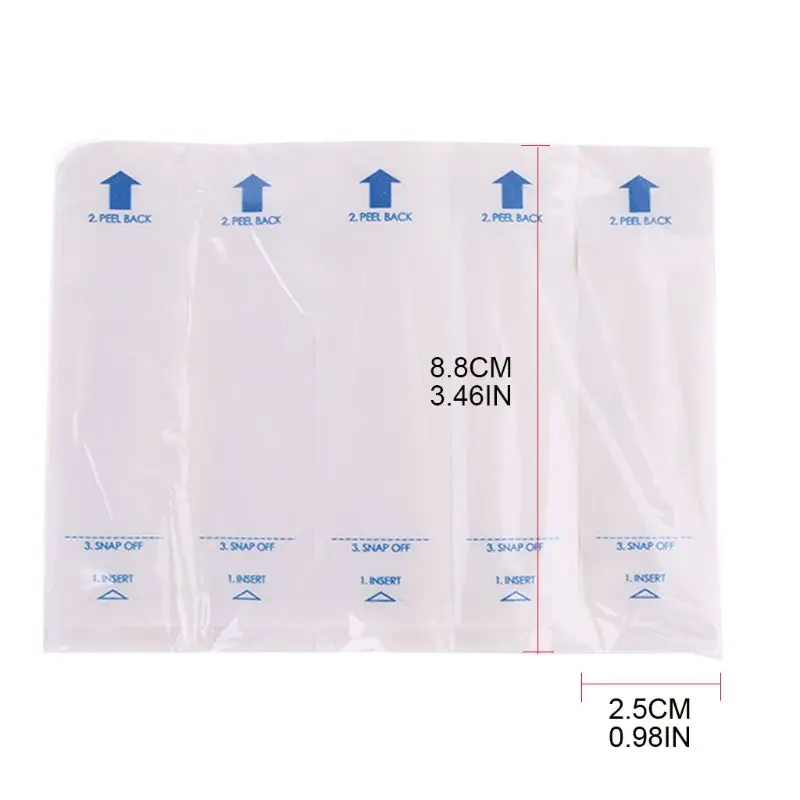 

13MA 100Pcs/Box Universal Disposable Digital Thermometer Probe Cover Sleeve for Oral Armpit Rectal Electric Glass Thermometer