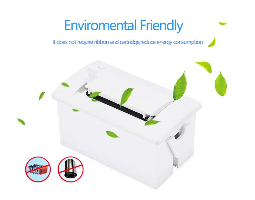 Мини-термопринтер 58 мм встроенный POS-принтер для чеков с интерфейсом RS232/TTL 5-9 В