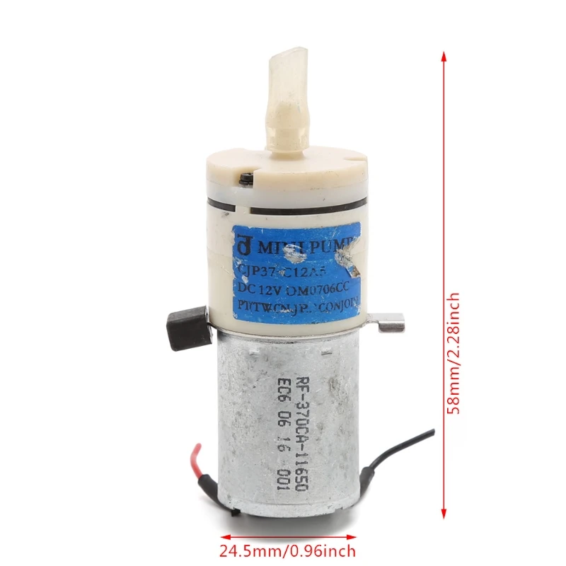 DC12V электронный сфигмоманометр мини воздушный насос аквариумная Рыба Вода